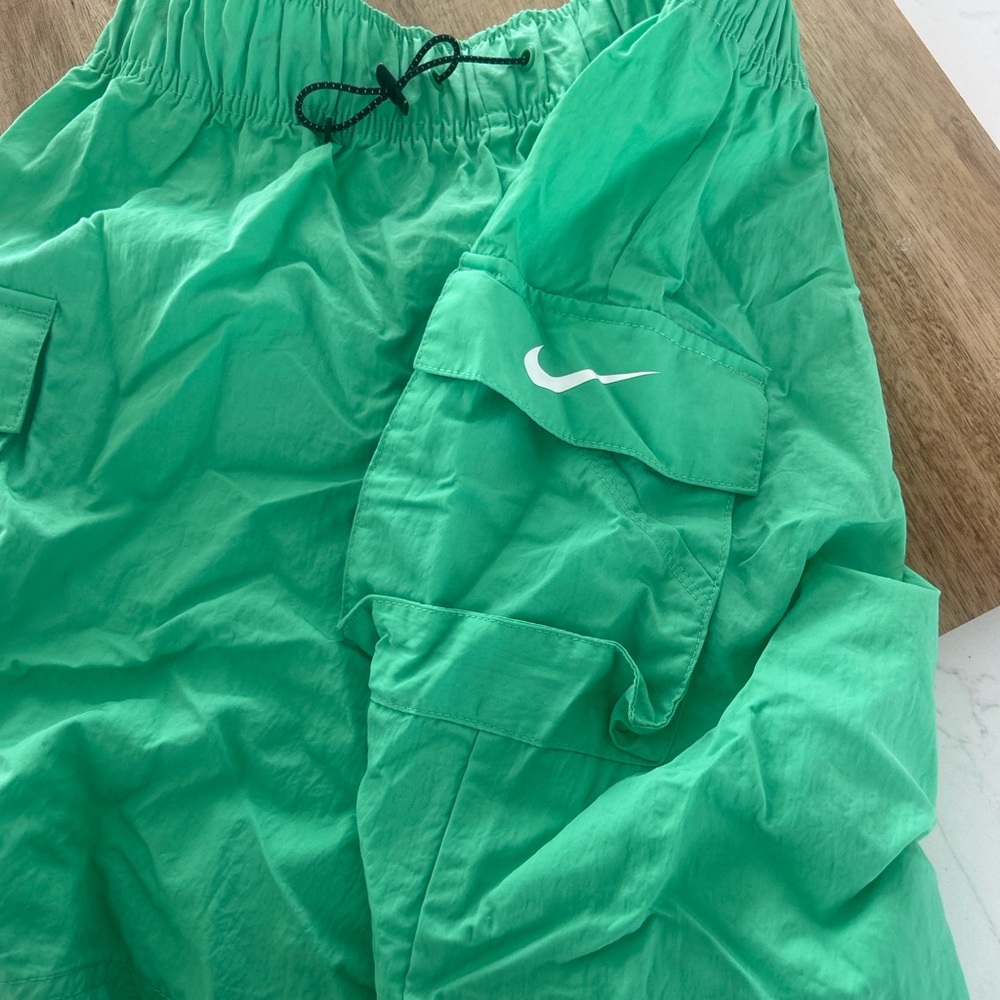 Nike Bright Green Athletic Shorts - Picture 2 of 4